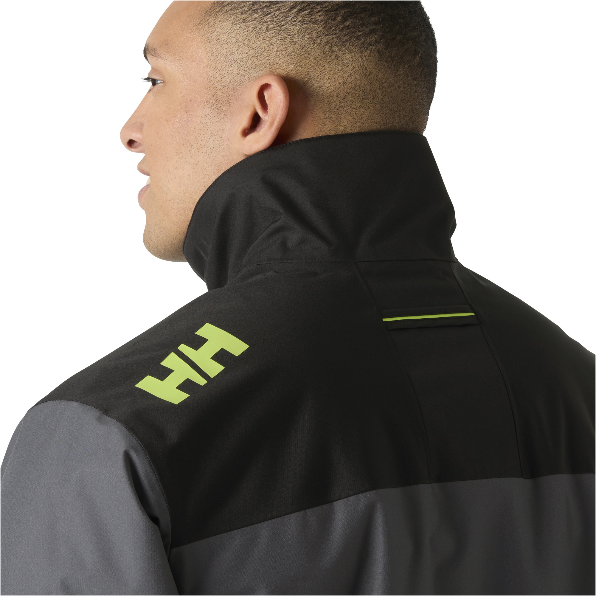 2026 Helly Hansen Mens Crew Midlayer Jacket 2 34444 - Thunder Grey